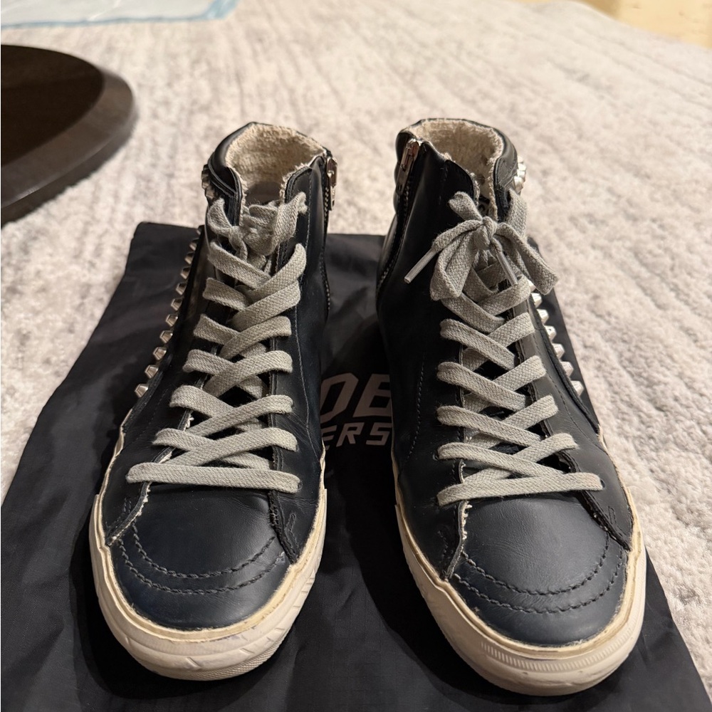 Golden Goose High Tops with studs